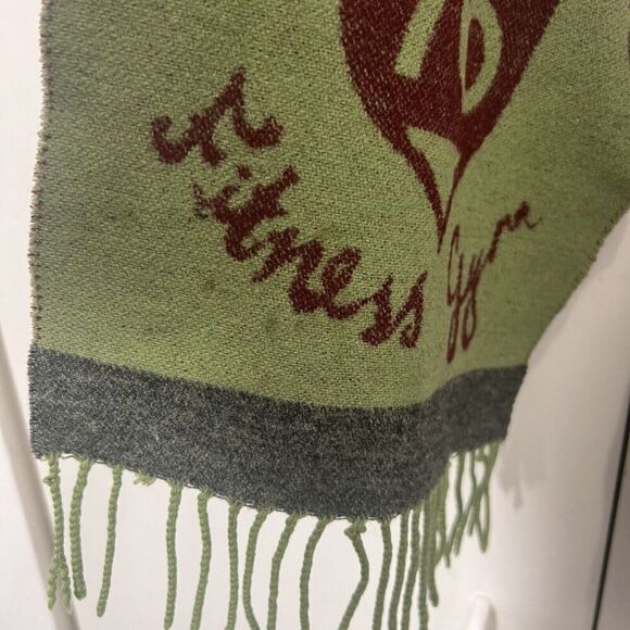 Vintage Johntons Of Elgin Scarf Lamb’s Wool Scotland Fringes - Picture 4 of 7